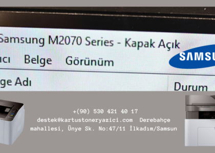 Samsung Yazıcı Kapak Açık Hatası Çözümü